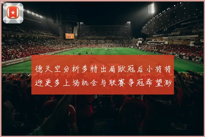 德天空分析多特出局欧冠后小将将迎更多上场机会与联赛争冠希望渺茫